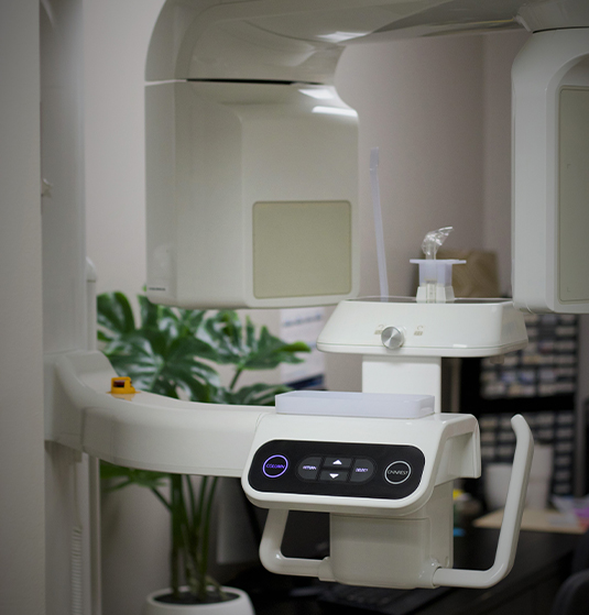 C B C T dental scanner in Jacksonville dental office