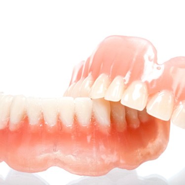 Full top and bottom dentures